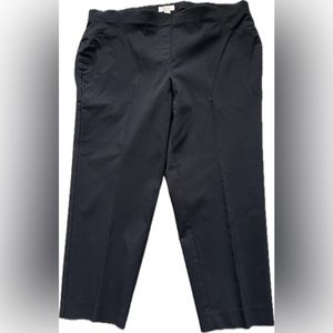Style & Co Black Cropped pull on pants size 18W 3 for $20